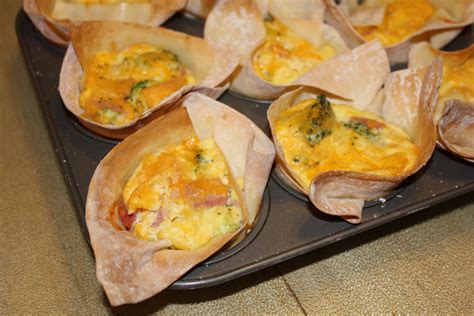 Wonton Quiche Cups 5 Dinners Budget Recipes Meal Plans Freezer Meals