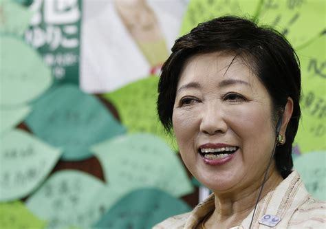 Tokyo Elects First Female Governor To Tackle Olympic Size Tasks The