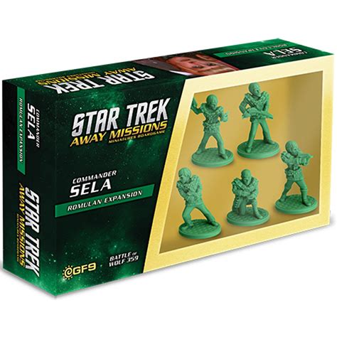 Star Trek Away Missions Selas Infiltrators Expansion Board Games