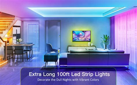 Livingpai 100ft Led Lights For Bedroom Led Strip Lights