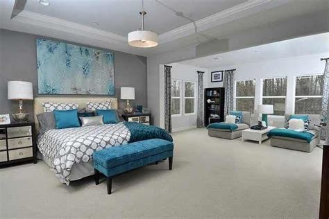 Turquoise And Grey Bedroom Ideas