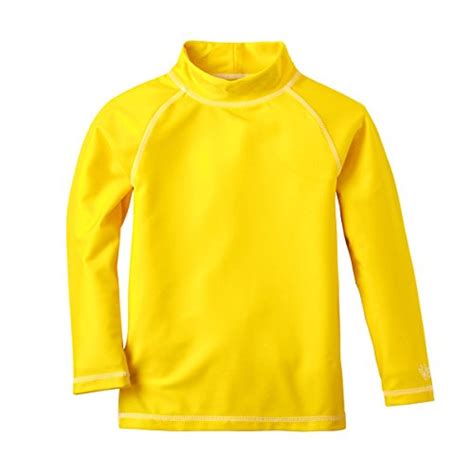 Uv Skinz Upf 50 Boys Long Sleeve Sun And Swim Shirt 4t Cyber Yellow