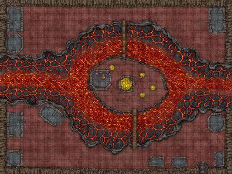 Red Dragon Volcano Lair Inkarnate Create Fantasy Maps Online