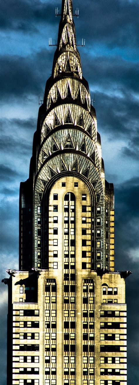 The Queen Of Art Deco 1930 Chrysler Building Manhattan New York