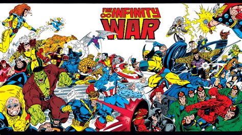 Avengers Comic Strip Wallpaper