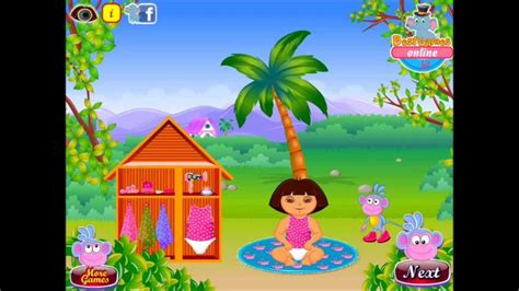 Baby Bathing Game For Little Baby Dora Games Free Like Video