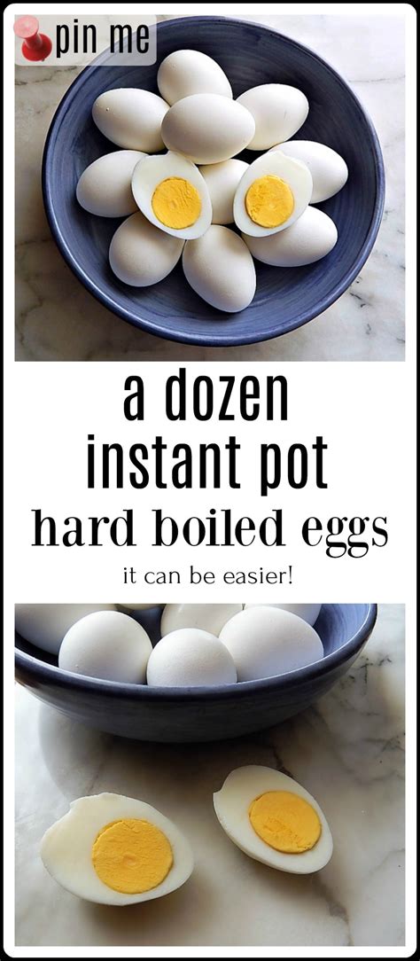 a dozen instant pot hard boiled eggs frugal hausfrau