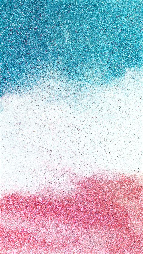 Pink And Blue Glittery Background Free Image By Teddy