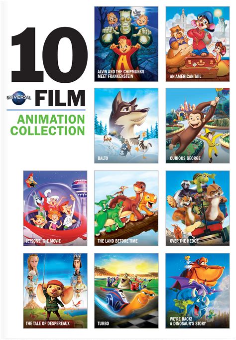 Best Buy Universal 10 Film Animation Collection Dvd