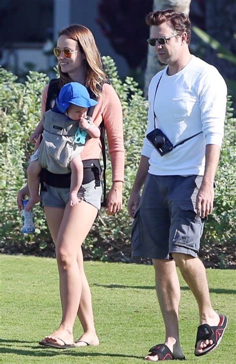 Exclusive Jason Sudeikis And Olivia Wilde Out With Their Son Otis In