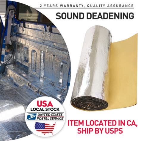 80x39 Heat Shieldandsound Deadener Autoandhome Waterproof Thermal Noise