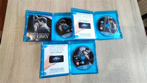Kolekcja 3 Ech Płyt Blu Ray Fifty Shades Of Greydarker And Freed Łódź Górna • Olxpl