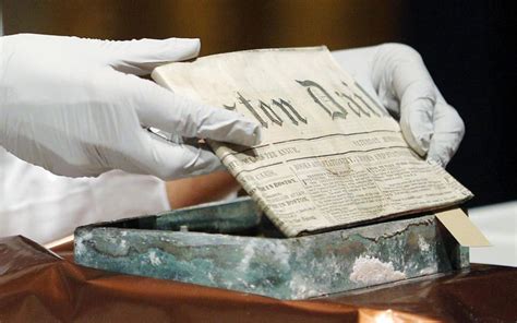 Oldest Time Capsule In American History Opened Time Capsule American