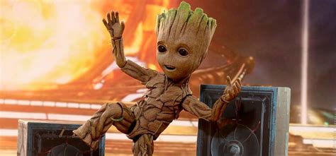 Cool Stuff New Hot Toys Baby Groot Is Ready To Rock