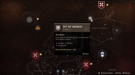 Destiny 2 Pit Of Heresy Map Guide