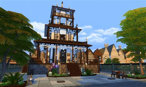Sims 4 Tour Du Zénith Terrains Commerciaux Mysims4mods