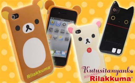 cute san x rilakkuma iphone 4 case gadgetsin