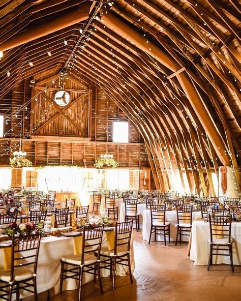 A charming, rustic, country chic venue in chicago's suburbs. 1.5 hours from Chicago | Barn wedding reception, Barn ...