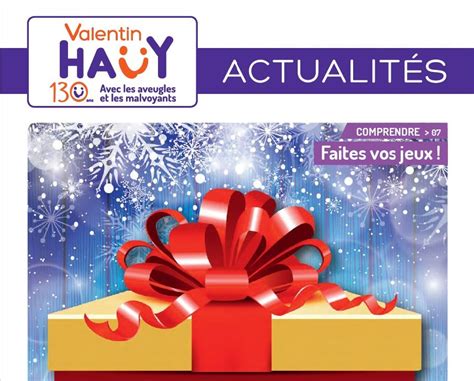 Valentin Haüy Actualités N°136 Association Valentin Haüy