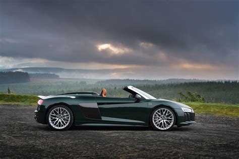 1280x212 Resolution Audi R8 Spyder V10 Plus 4k Side View 2017 1280x212