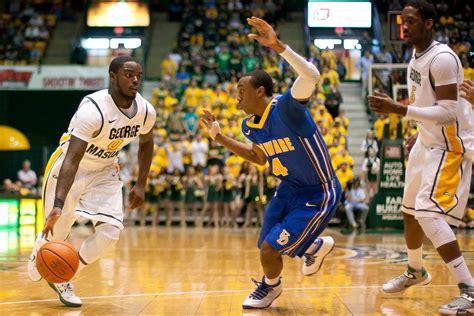 George Mason Drops Another Home Caa Game Losses To Delaware Gmu
