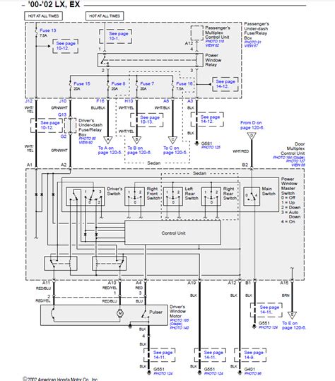 6 pin ac cdi wiring diagram explained | tagalog. 02 Accord Passenger window 6-pin connector wiring - Honda Accord Forum - Honda Accord Enthusiast ...