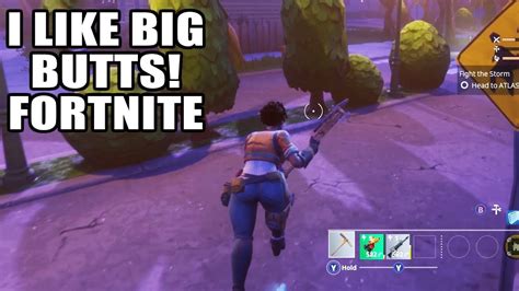 Fortnite I Like Big Butts Closed Beta Gameplay YouTube