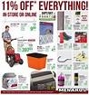Latest Menards flyer - 11% off everything from 27/09/2020 to 03/10/2020 ...
