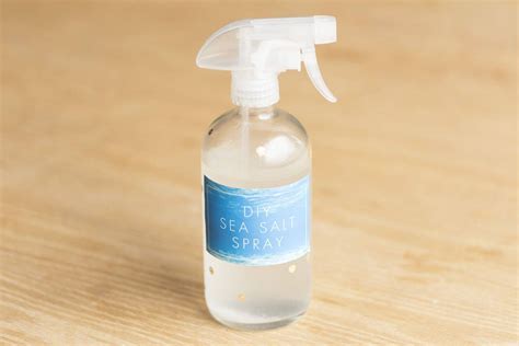 Also, epsom salt will work as well. DIY Sea Salt Hair Spray | Sea salt spray for hair, Sea ...