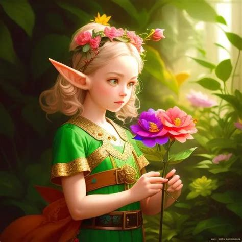 Extremely Ultrarealistic Photorealistic Cute Elf Cre Openart
