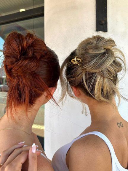 Elevate Your Look With Chic Hairstyling Ideas Textured Buns For