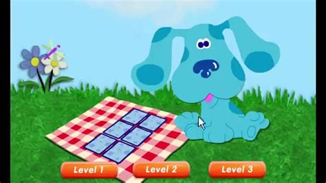 Blues Clues Blues Matching Animation Nick Jr Nickjr Game Play