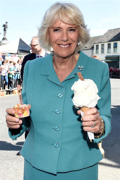 21 Celebrities Eating Ice Cream Camilla Duchess Of Cornwall Prince