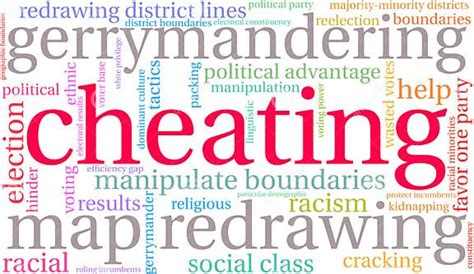 Cheating Word Cloud Stock Vector Illustration Of Electoral 136504401