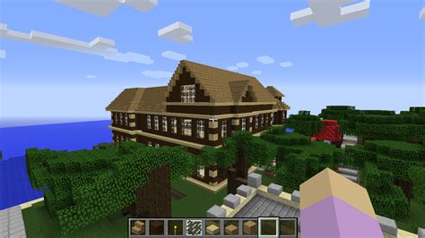 10 Dark Oak House Designs Minecraft Property Ideas