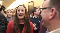 Janine Wissler sehr zufrieden | Oberbürgermeister Wahl Frankfurt