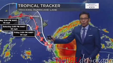 Guy Hagi With The Latest On Hurricane Lane Survival Before Its News