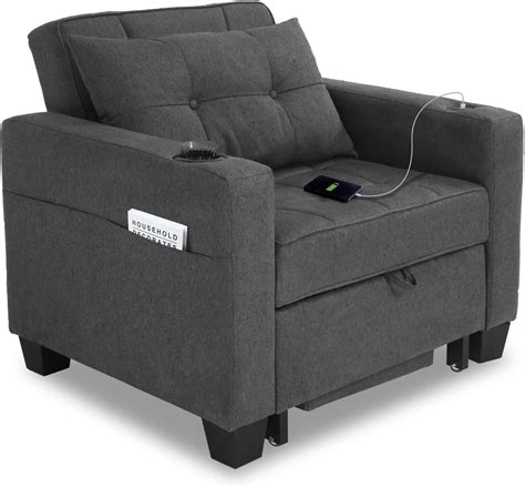 Duraspace 3 In 1 Convertible Sofa Bed Chair Adjustable Backrest