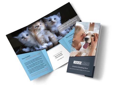 Veterinary Hospital Brochure Template Mycreativeshop