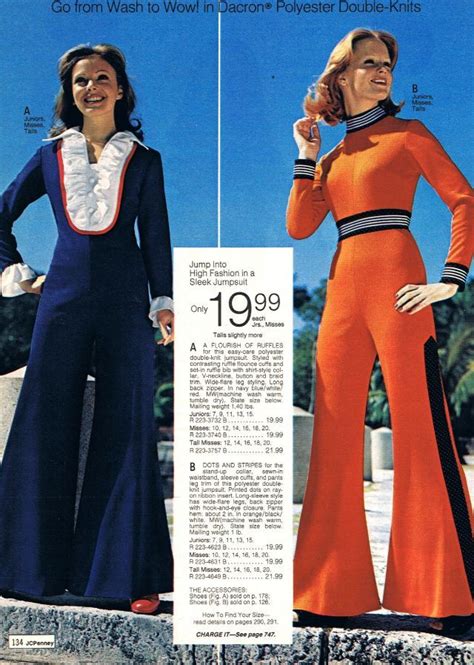 Women’s Jumpsuit Of The 1970s ~ Vintage Everyday Groovy Fashion 70s Fashion 70s Inspired Fashion