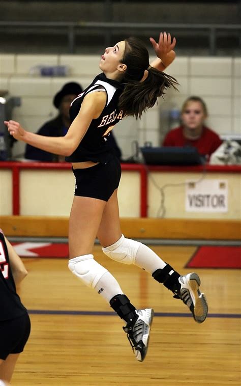 Volleyball Athlete Player Spike Sport Motion Free Image Peakpx