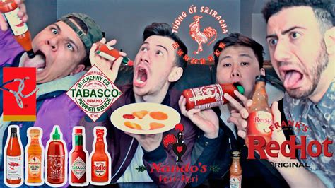 Blind Hot Sauce Taste Test Youtube