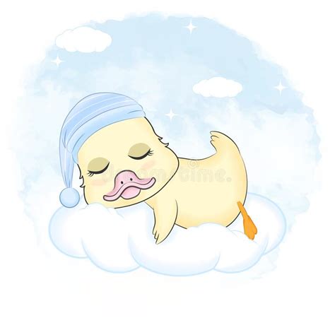 Sleeping Duck Stock Illustrations 744 Sleeping Duck Stock