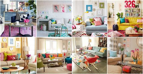 Colorful Living Room Home Decor For Cheerful Souls