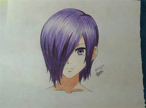 My Drawing Book Touka From Tokyo Ghoul Wattpad