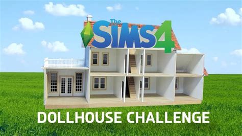 🔴live Now Dollhouse Challenge Sims 4