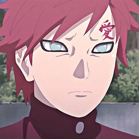 Gaara Icons Gaara Do Deserto Anime Fotos