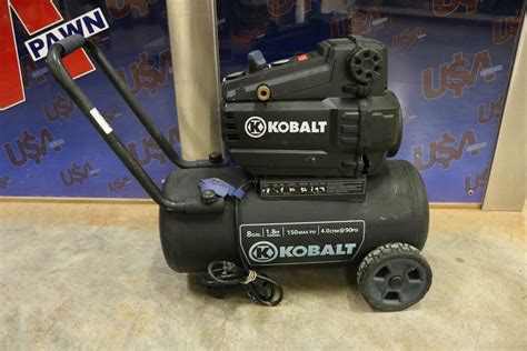 Kobalt 0300841 8 Gallon Portable Air Compressor Usa Pawn