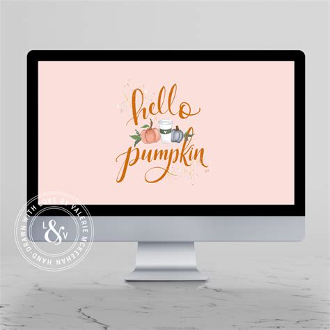 Septembers Hello Pumpkin Desktop Download Lily And Val Living