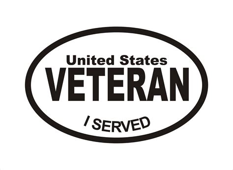 Us Veteran Decal Veteran Decal Veteran Sticker Us Veteran Vinyl